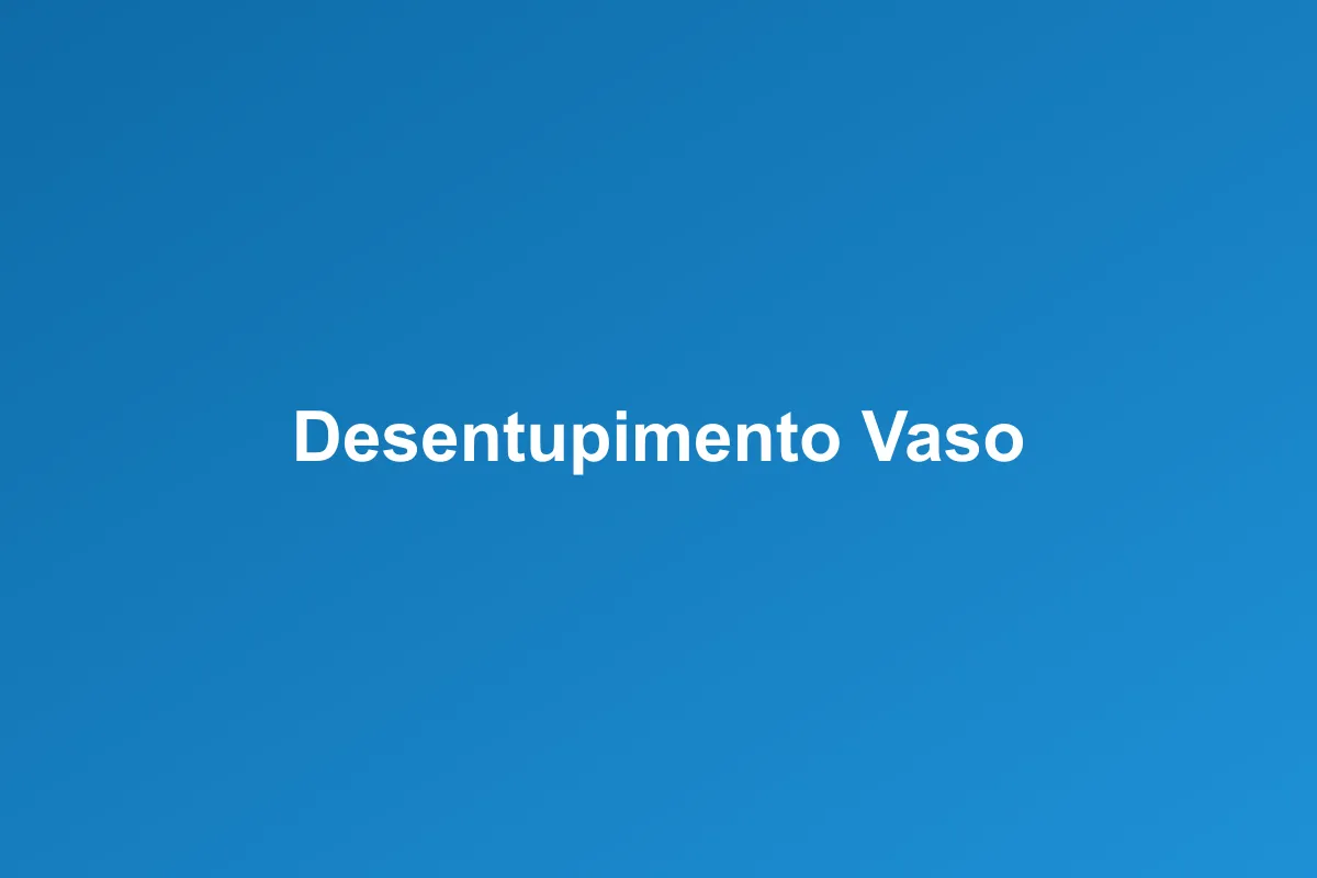 Desentupimento de vaso sanitário em Viamão – sem quebrar o piso